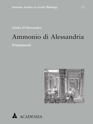 cover image of Ammonio di Alessandria